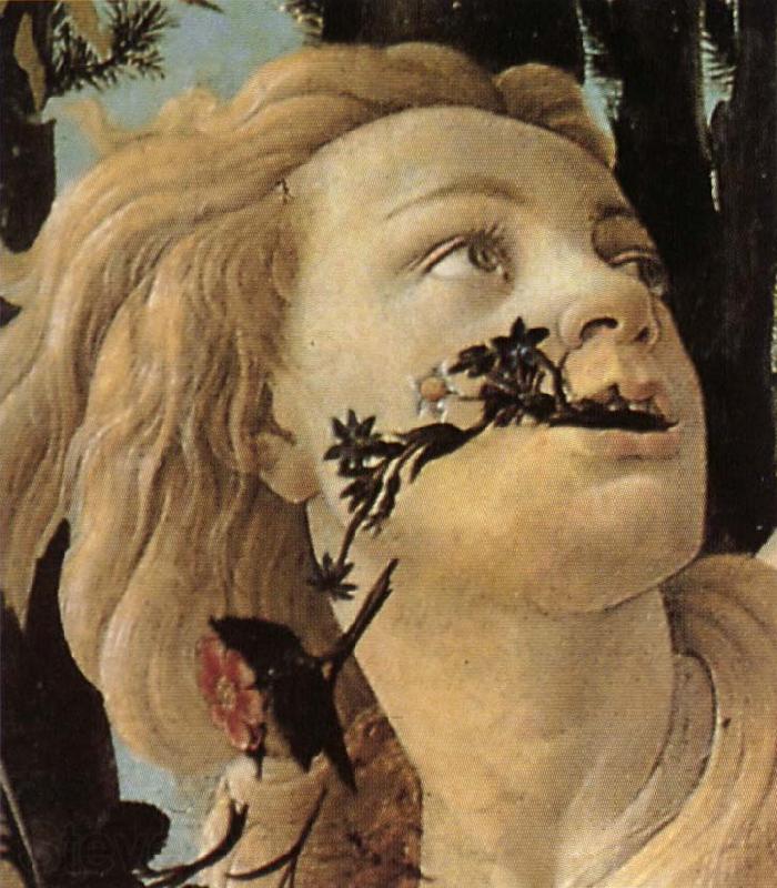 Sandro Botticelli Details of Primavera-Spring France oil painting art